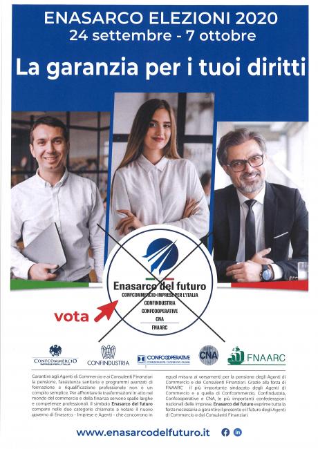 Elezioni Enasarco 2020, dal 24 settembre al 7 ottobre