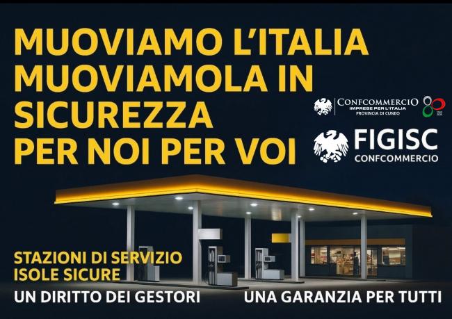 Figisc-Confcommercio, Impianti di carburanti a rischio sicurezza