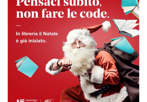 Libri: parte oggi la campagna degli editori “Pensaci subito, non fare le code. In libreria il Natale è già iniziato”